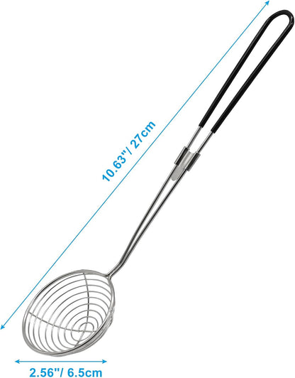 Hot Pot Strainer Scoop, 2.5 Inch Mini Wire Skimmer