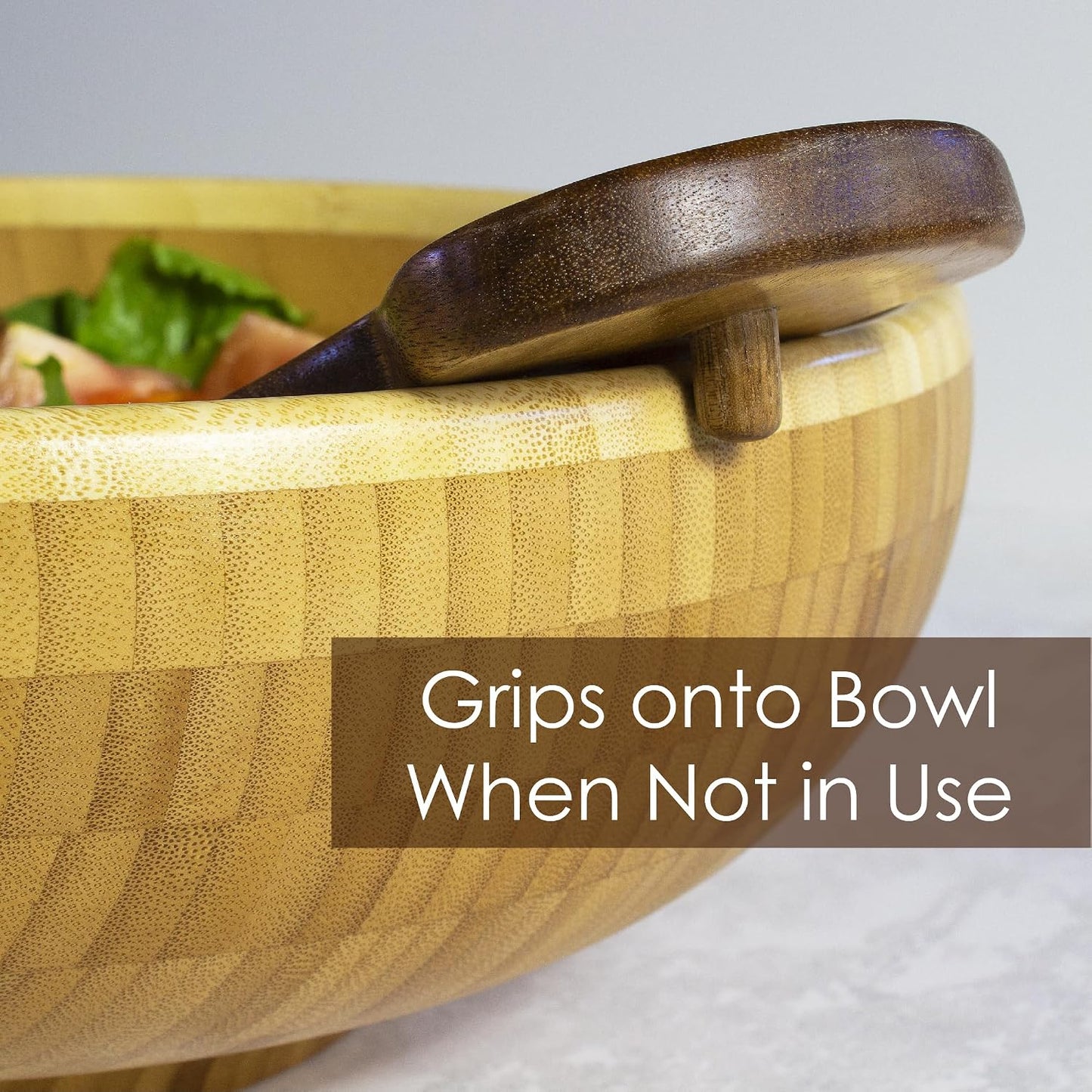 Salad Hands – Acacia Wood Salad Serving Utensils for Tossing & Serving