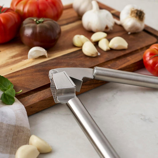 Stainless Steel Garlic Press