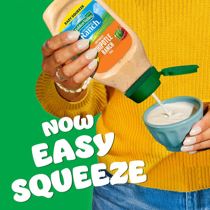 Southwest Chipotle Ranch Condiment and Dressing, Easy Squeeze Bottle, 16 Fl Oz (Package May Vary)