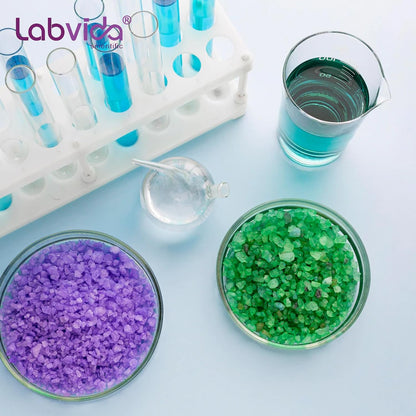 Upgrated 6 Size Low Form Glass Beaker Set, 25ml 50ml 100ml 250ml 500ml 1000ml, 3.3 Boro Glass beakers with Printed Graduation, LVA019