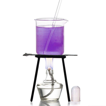 Upgrated 6 Size Low Form Glass Beaker Set, 25ml 50ml 100ml 250ml 500ml 1000ml, 3.3 Boro Glass beakers with Printed Graduation, LVA019