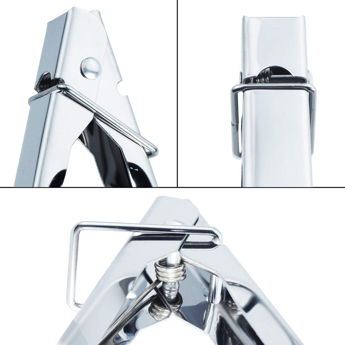 3PCS Stainless Steel Kitchen Tongs 7/9/12 Inch Cooking Tongs Set