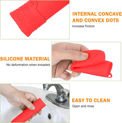 Garlic Peeler Silicone Garlic Peeler Skin Remover Easy Roller Tube Skin Remover Peel with Hanging Hole Effortless to Peel (Green)