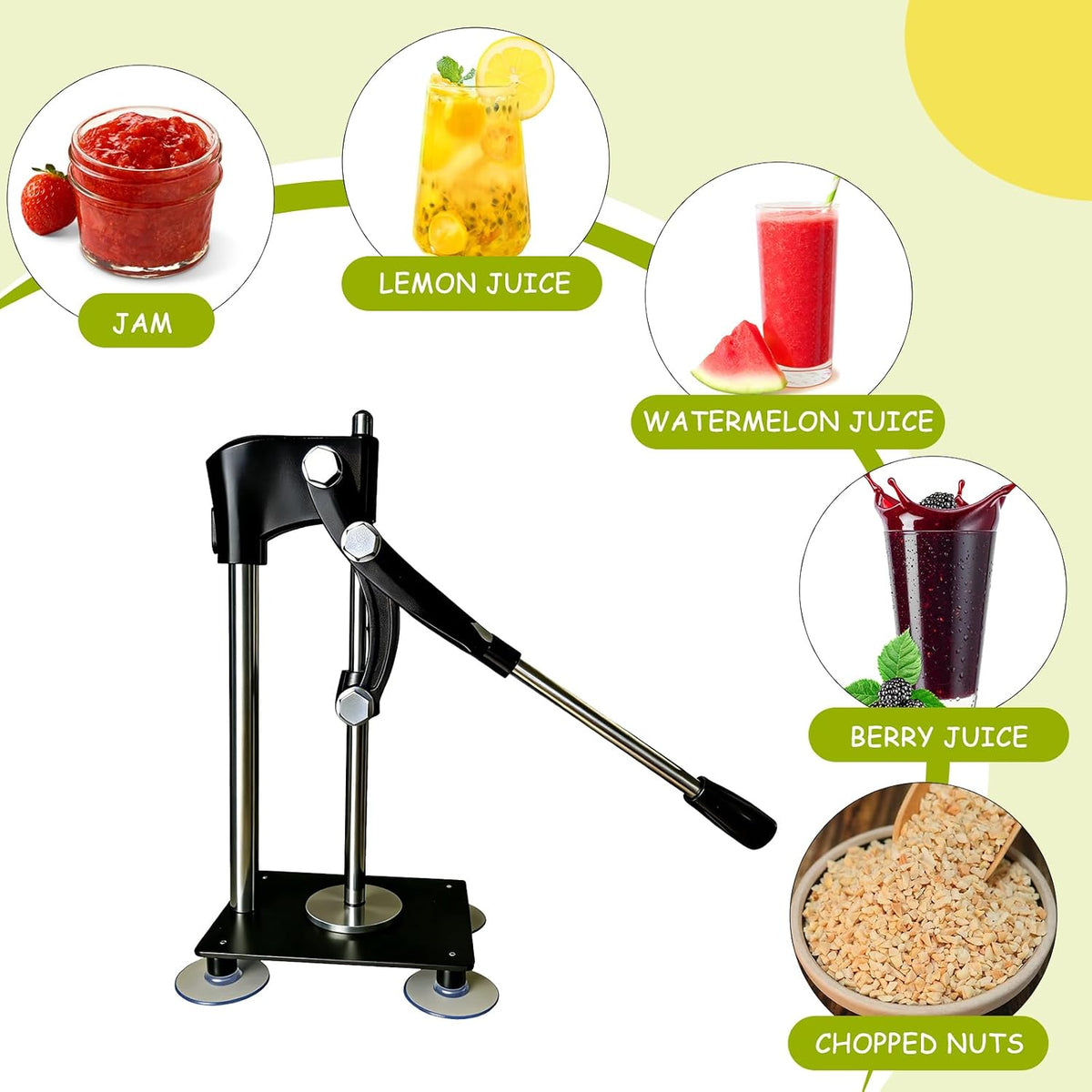 Heavy Duty Hand Juicer, Lemon Press & Citrus Press