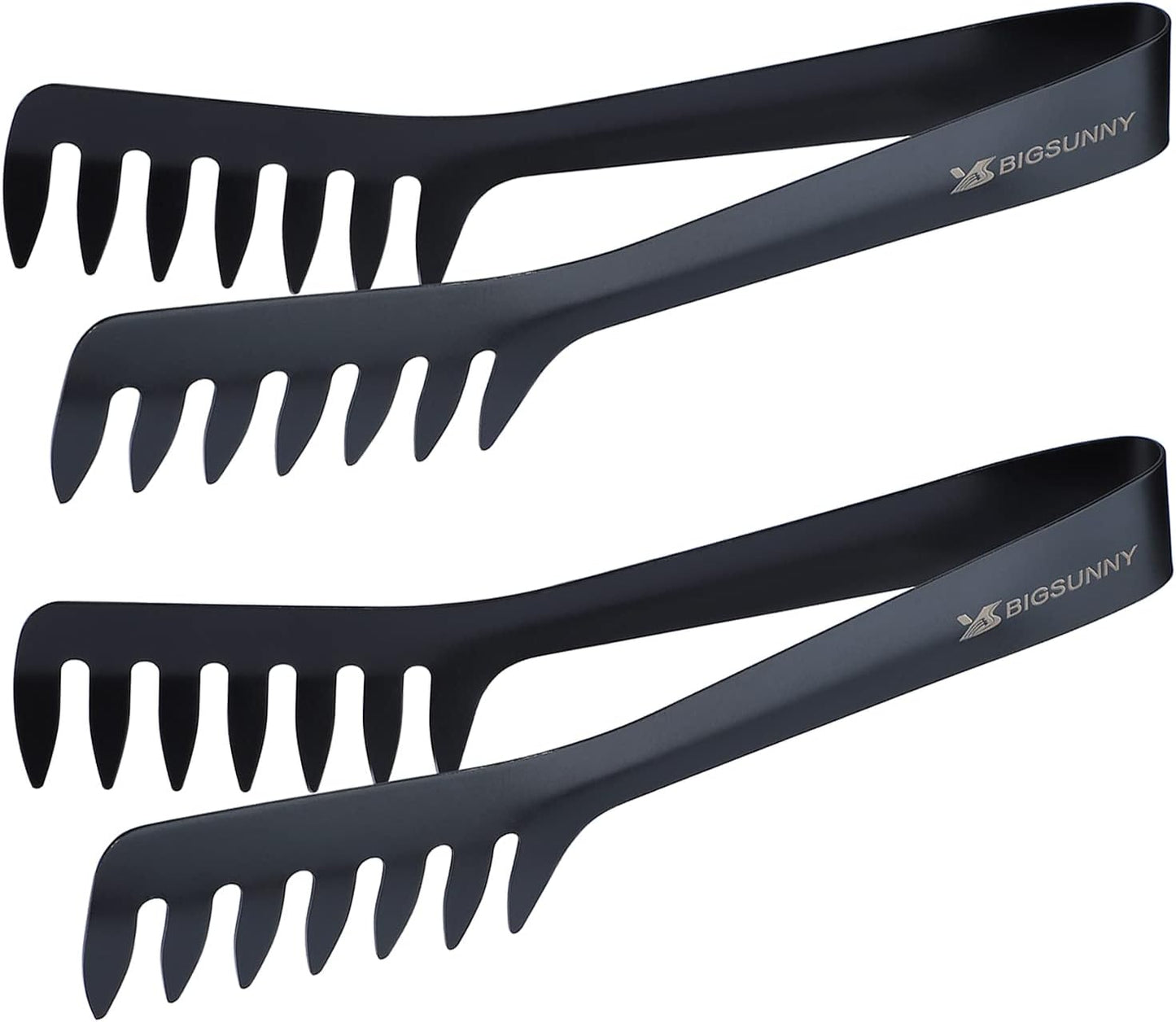 2 Pack Pasta Tong, Stainless Steel Food Tong Serving Tong, Spaghetti Tong