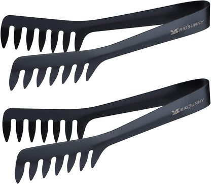 2 Pack Pasta Tong, Stainless Steel Food Tong Serving Tong, Spaghetti Tong