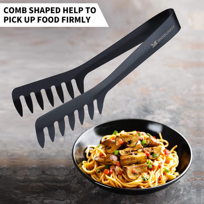 2 Pack Pasta Tong, Stainless Steel Food Tong Serving Tong, Spaghetti Tong