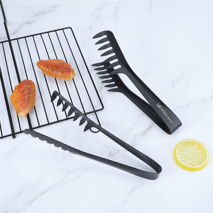 2 Pack Pasta Tong, Stainless Steel Food Tong Serving Tong, Spaghetti Tong