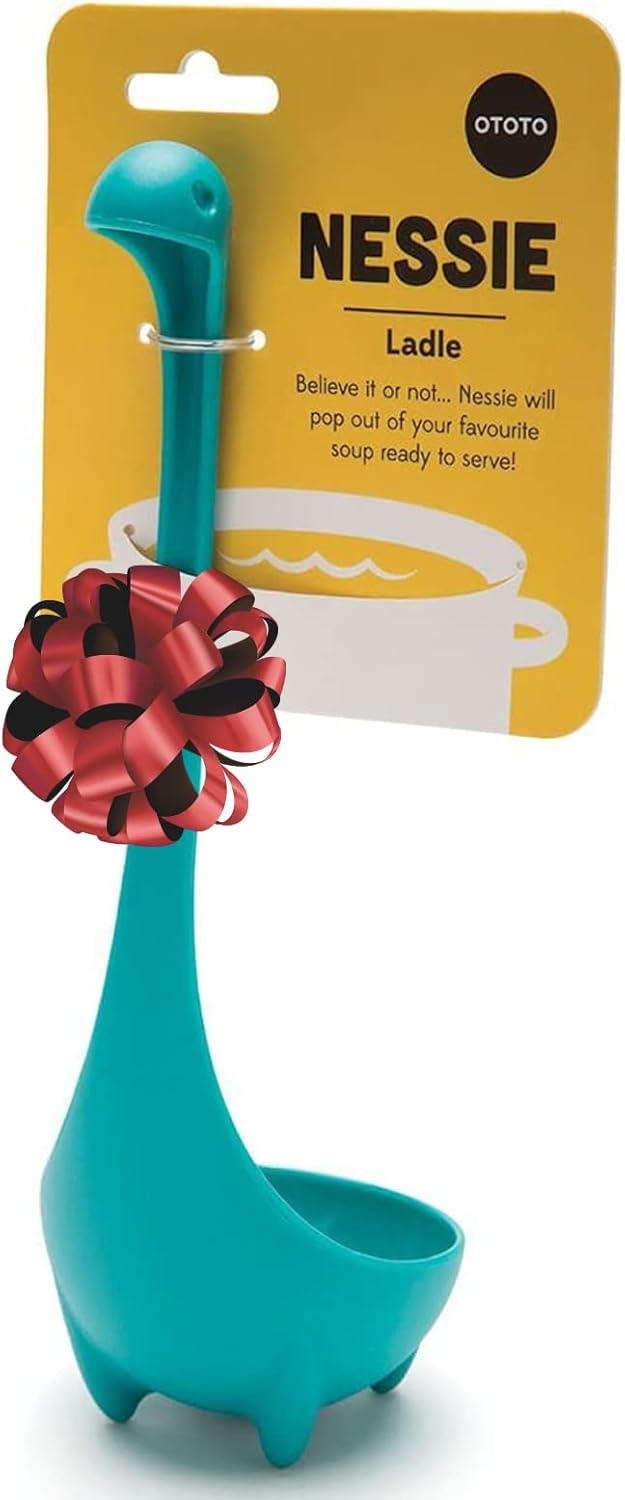 The Original Nessie Ladle - Soup Ladle, Cute Gifts, Funny Kitchen Gadgets, Loch Ness design, Cooking Gifts for Mom - Cute and Practical Kitchen Utensils - Unique Gifts for Women