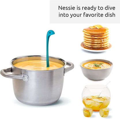 The Original Nessie Ladle - Soup Ladle, Cute Gifts, Funny Kitchen Gadgets, Loch Ness design, Cooking Gifts for Mom - Cute and Practical Kitchen Utensils - Unique Gifts for Women