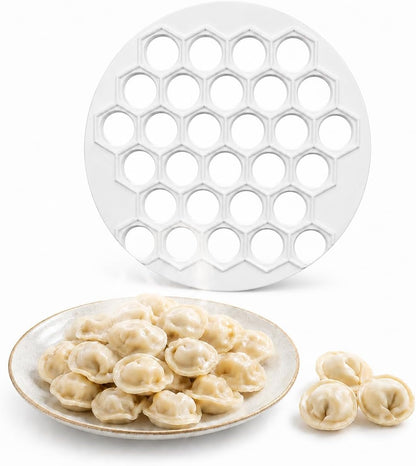 Dumpling Mold Russian Ravioli Maker Plastic Pelmeni Mold Kitchen Supply for Chinese Dumpling Maker Multi-Hole Ravioli Dough Form for Quick Homemade Dumplings