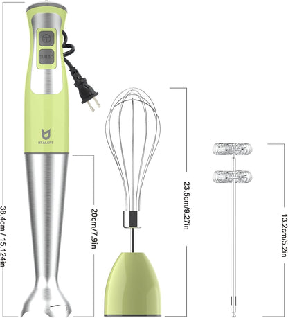 3-in-1 Immersion Hand Blender - Puree Food, Smoothies and Soups