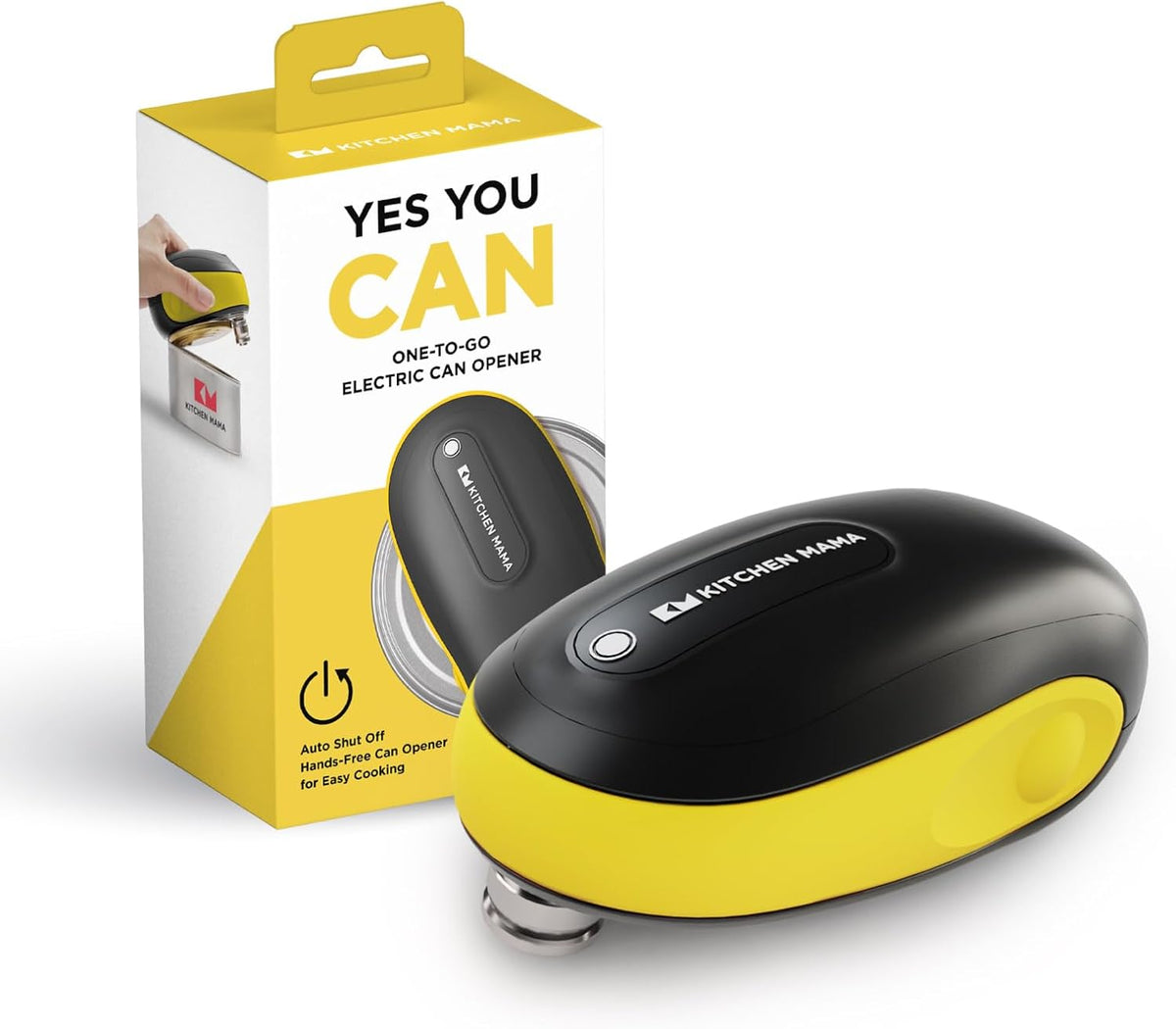 One-To-Go Electric Can Opener, Yellow