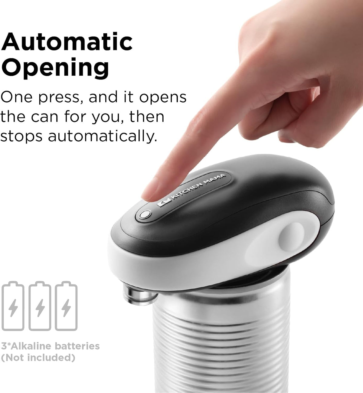One-To-Go Electric Can Opener, Yellow