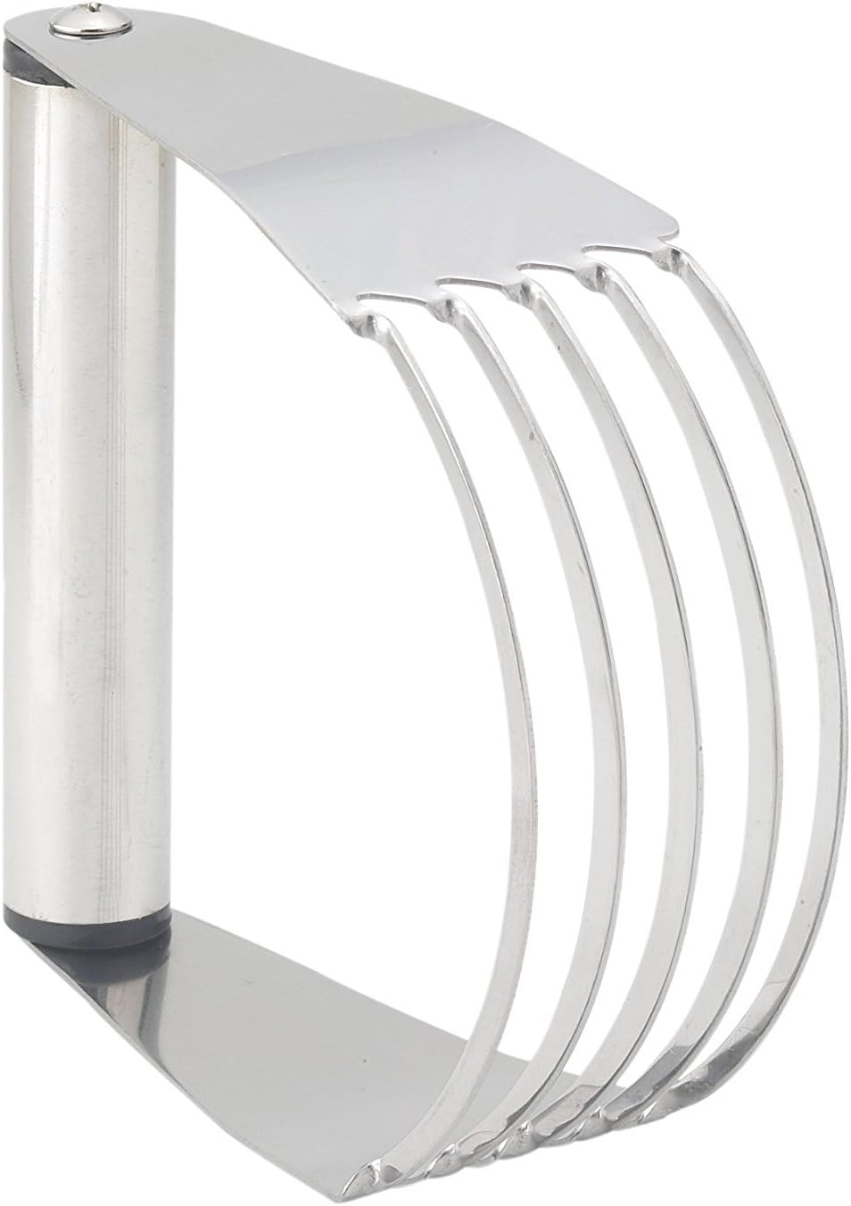 Dough Whisk, Single-Loop, 12 Inch, 18/8 Stainless Steel, For Gently Mixing Doughs, Batters, And Bread Mixes