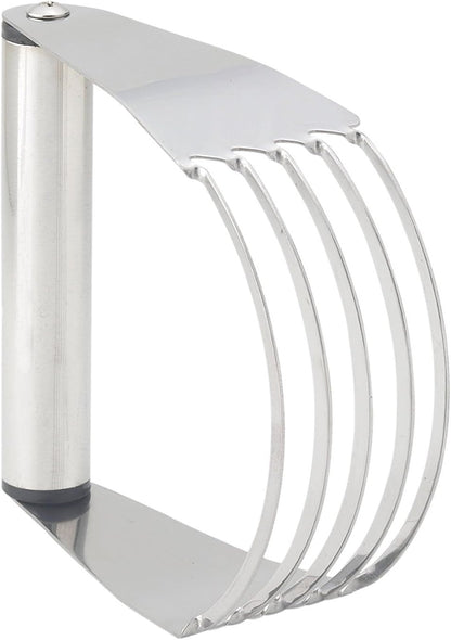 Dough Whisk, Single-Loop, 12 Inch, 18/8 Stainless Steel, For Gently Mixing Doughs, Batters, And Bread Mixes