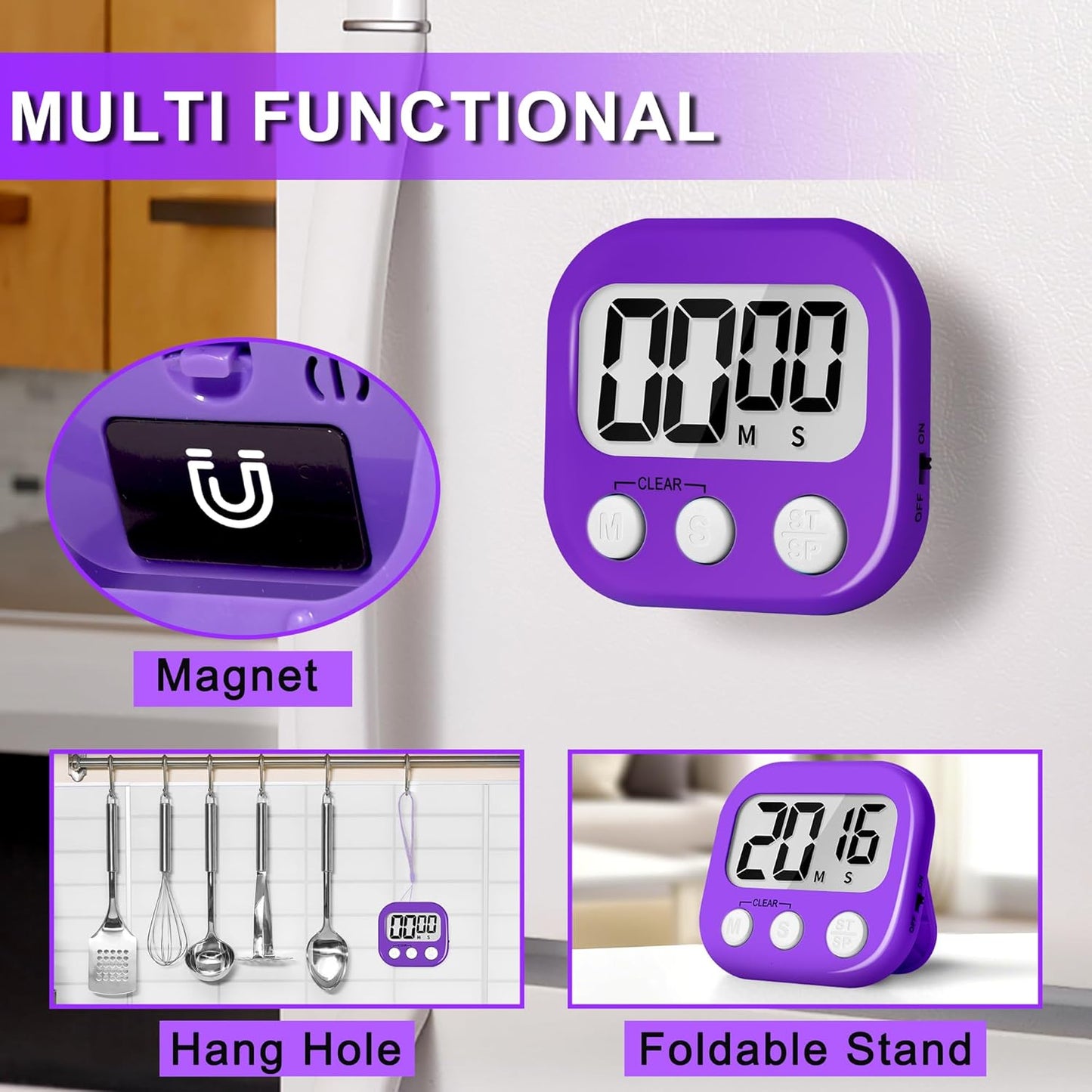 Classroom Timer for Kids Teachers 2 Pack Digital Timers