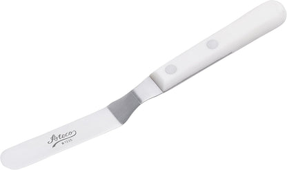 Slotted Spatula with 6 by 3-Inch Stainless Steel Blade, Plastic Handle, Dishwasher Safe