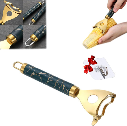 Corn Shucker, 2025 New Corn Peeler,Effortless & Fast - Effortless Corn Stripper,Durable Corn Peeler Corn Cob Stripper Tool,Time-Saving Convenience (1Pcs)