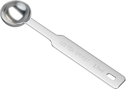 2PCS 1tsp(5ml) Stainless Steel Measuring Spoon