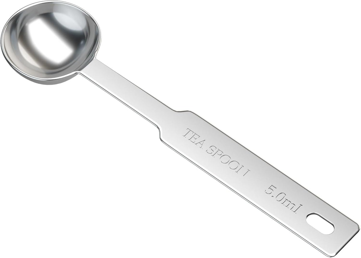 2PCS 1tsp(5ml) Stainless Steel Measuring Spoon