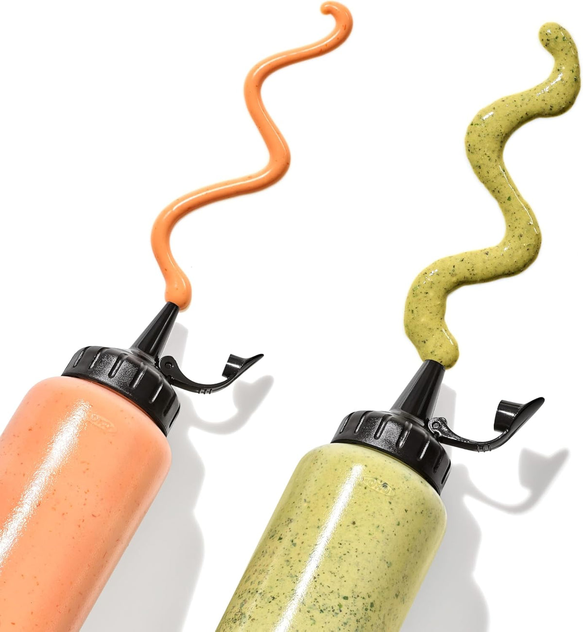 Good Grips Chef's Squeeze Bottles for Sauces and Dressings - Set of 2