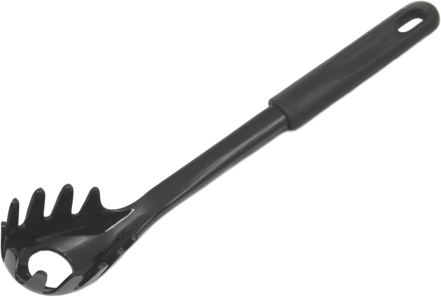 Basic Nylon Spaghetti/Pasta Fork, 11.5", Black