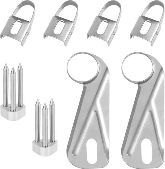 8pcs Apple Peeler Replacement Accessories, Fruit Peeler Machine Replacement Blade Apple Peeling Corer Blades Apple Cutter Apple Peeler Parts Universal Replacement Blades for Apple Potato