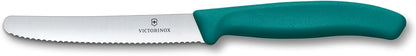 Swiss Classic 2 Piece Paring Knife & I-Peeler Set - Green | Swiss Made kitchen prep tools with sharp stainless steel blades, lightweight ergonomic handles, and dishwasher safe design