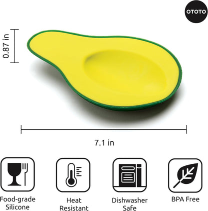 2 in 1 Silicone Spoon Rest & Steam Releaser - Large Spoon Holder for Stove Top - Unique and Useful Gift for Cooking - Heat Resistant Utensil Rest, Kitchen Gadgets, Red Gift (Red the Crab)