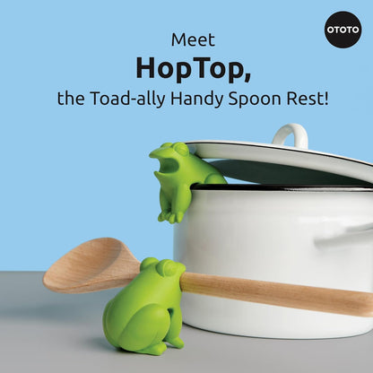 2 in 1 Silicone Spoon Rest & Steam Releaser - Large Spoon Holder for Stove Top - Unique and Useful Gift for Cooking - Heat Resistant Utensil Rest, Kitchen Gadgets, Red Gift (Red the Crab)