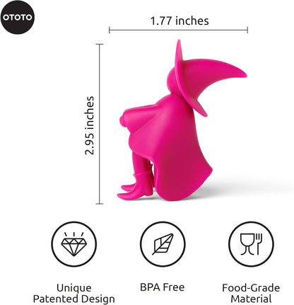 2 in 1 Silicone Spoon Rest & Steam Releaser - Large Spoon Holder for Stove Top - Unique and Useful Gift for Cooking - Heat Resistant Utensil Rest, Kitchen Gadgets, Red Gift (Red the Crab)