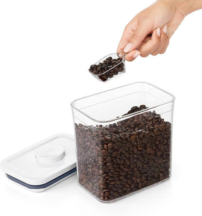 Good Grips POP Container Coffee Scoop, Clear