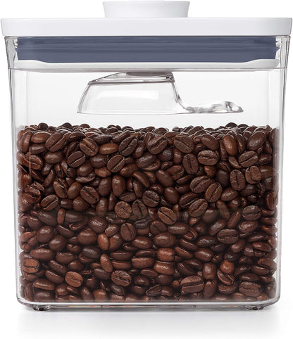 Good Grips POP Container Coffee Scoop, Clear