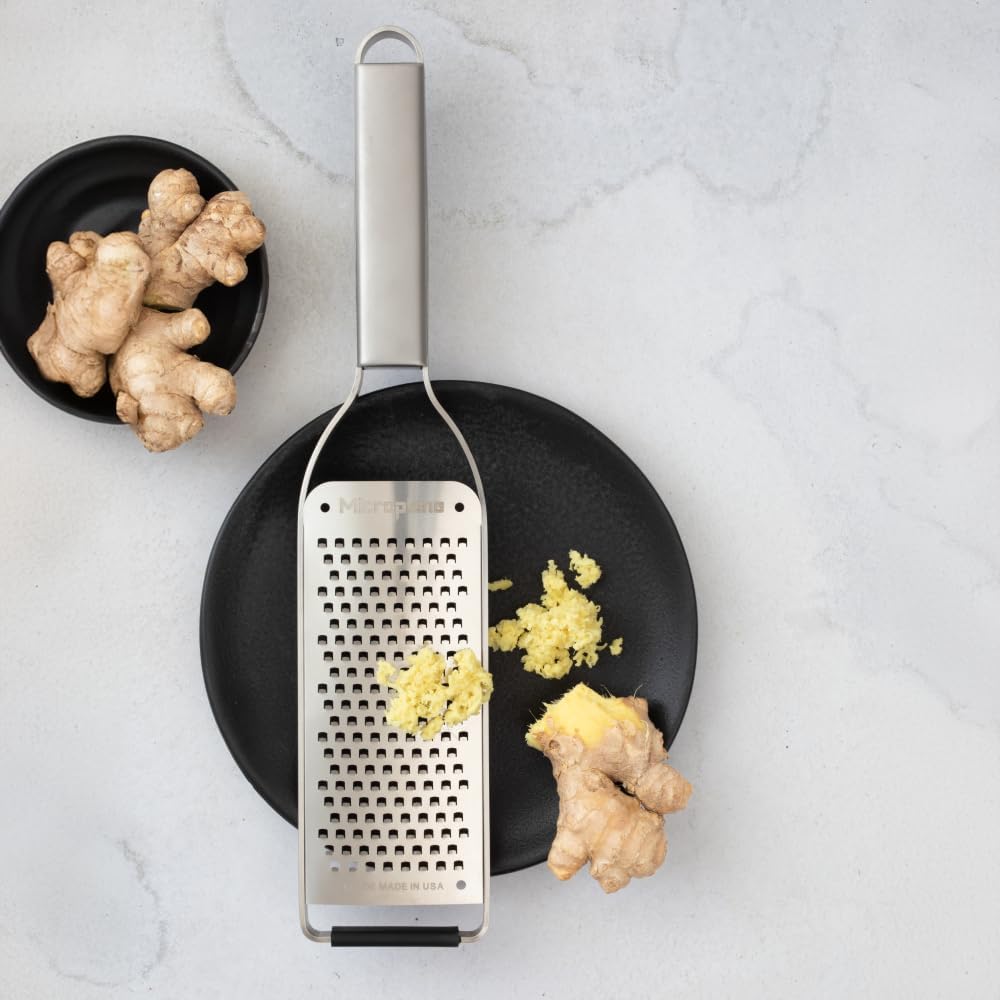 Professional Series - 2-Way Cutter, Elegant Design Made of Stainless Steel, Perfect for Zucchini, Apples, Pears, Radishes, Hard Cheese or Chocolate and More, Stainless Steel Blade - Made in