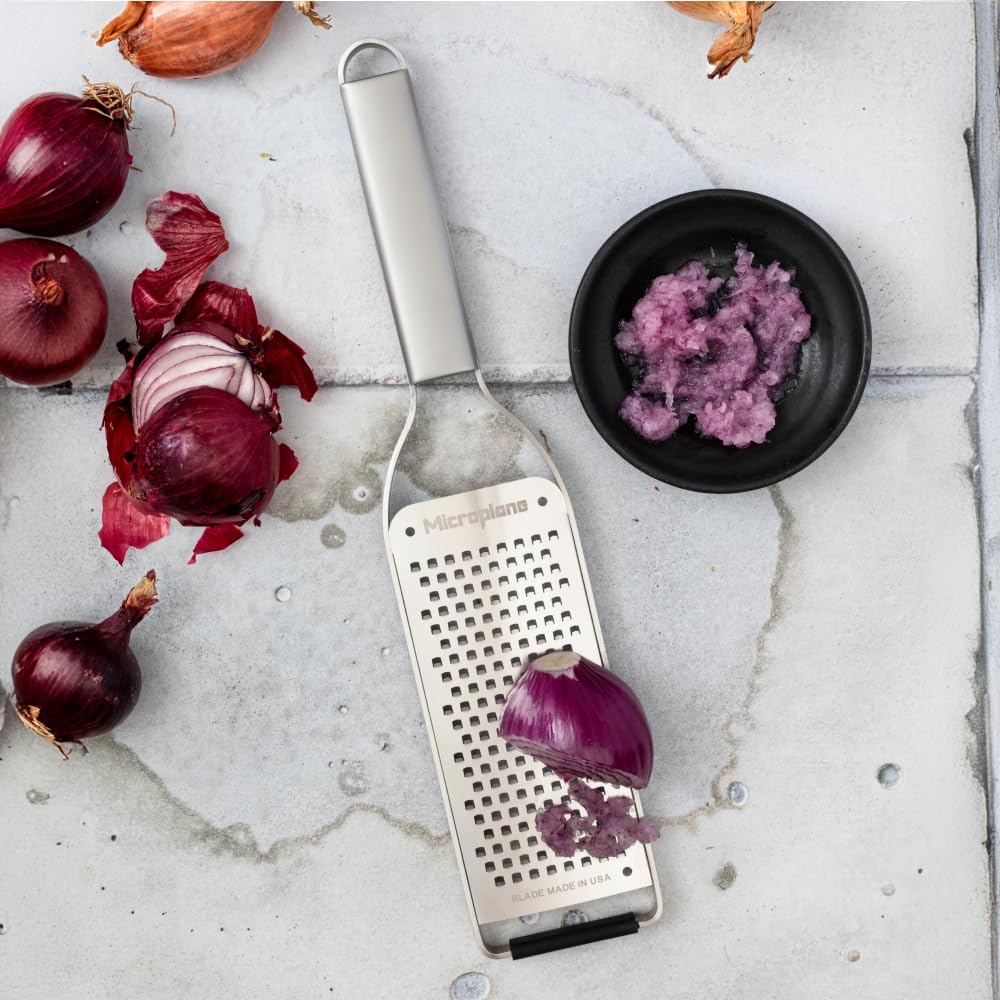 Professional Series - 2-Way Cutter, Elegant Design Made of Stainless Steel, Perfect for Zucchini, Apples, Pears, Radishes, Hard Cheese or Chocolate and More, Stainless Steel Blade - Made in