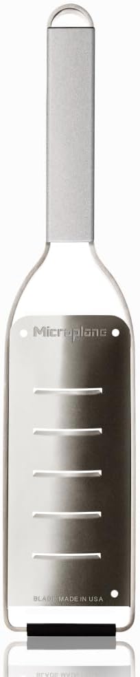 Professional Series - 2-Way Cutter, Elegant Design Made of Stainless Steel, Perfect for Zucchini, Apples, Pears, Radishes, Hard Cheese or Chocolate and More, Stainless Steel Blade - Made in