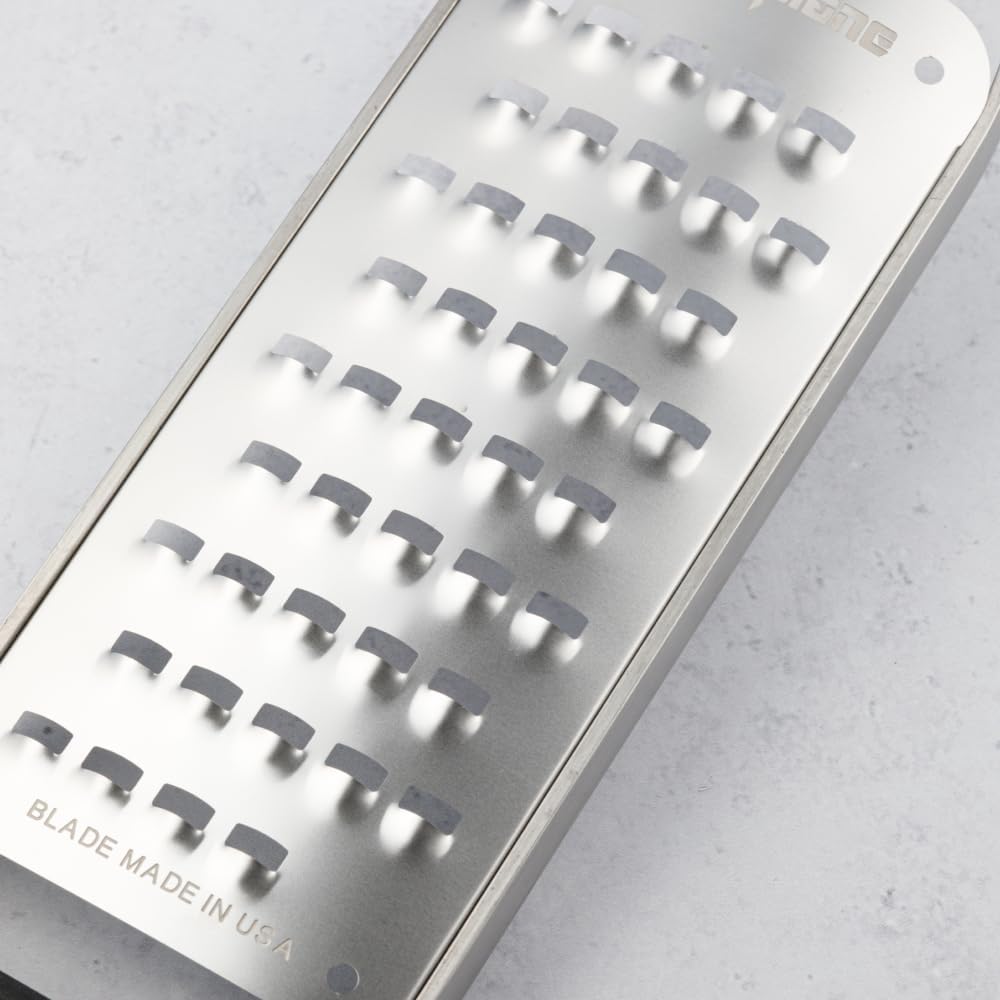 Professional Series - 2-Way Cutter, Elegant Design Made of Stainless Steel, Perfect for Zucchini, Apples, Pears, Radishes, Hard Cheese or Chocolate and More, Stainless Steel Blade - Made in