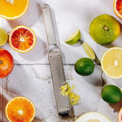 Professional Series - 2-Way Cutter, Elegant Design Made of Stainless Steel, Perfect for Zucchini, Apples, Pears, Radishes, Hard Cheese or Chocolate and More, Stainless Steel Blade - Made in