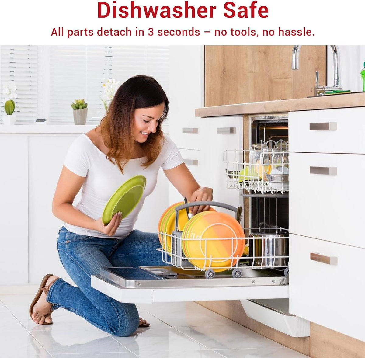 Cheese Grater Attachment for KitchenAid Mixer, 4-Blade Shredder