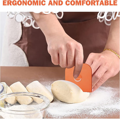 Pan Scraper, Pot & Dish Scraper Plastic, Sturdy Scraper Kitchen Tool
