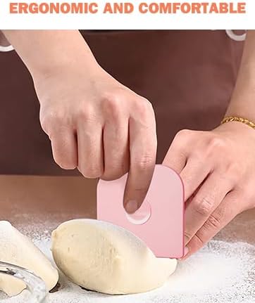 Pan Scraper, Pot & Dish Scraper Plastic, Sturdy Scraper Kitchen Tool