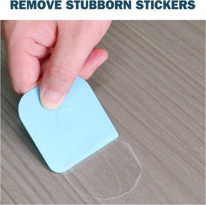 Pan Scraper, Pot & Dish Scraper Plastic, Sturdy Scraper Kitchen Tool