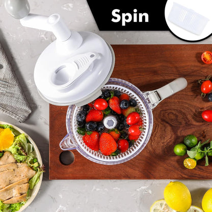 Large Food Chopper Vegetable Chopper, Manual Food Processor, 3 Cups