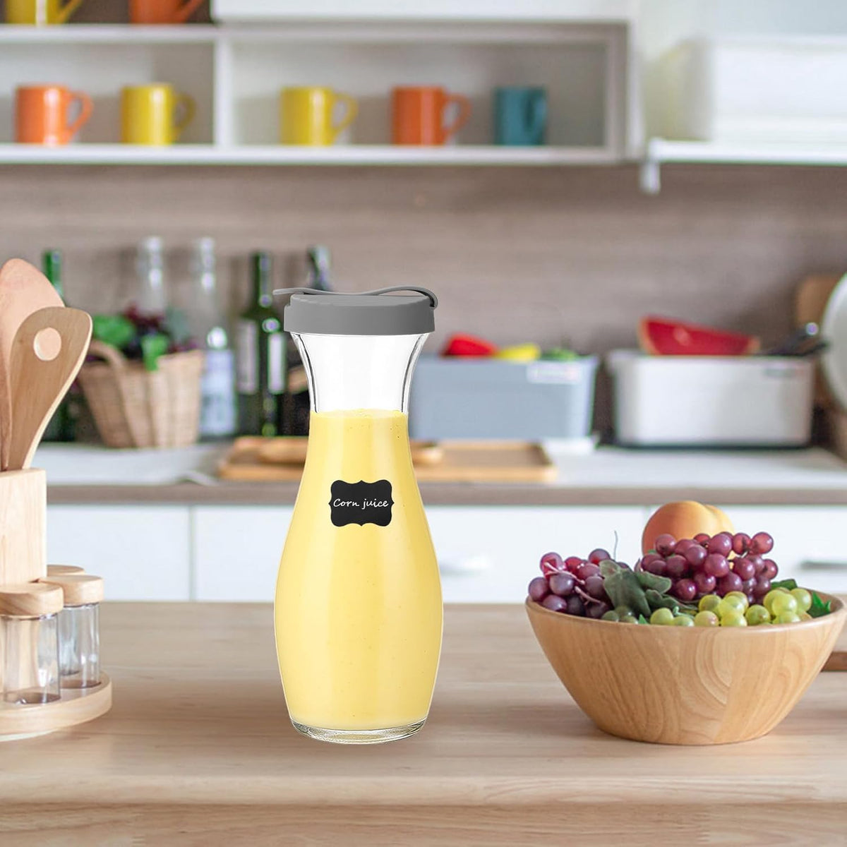 2pcs Salad Dressing Bottle Cap Compatible with Good Seasons, Leak-Proof Airtight BPA-Free Silicone Salad Dressing Cruet Top Replacement Tight Fit & Closeable Cap(Grey, Black)