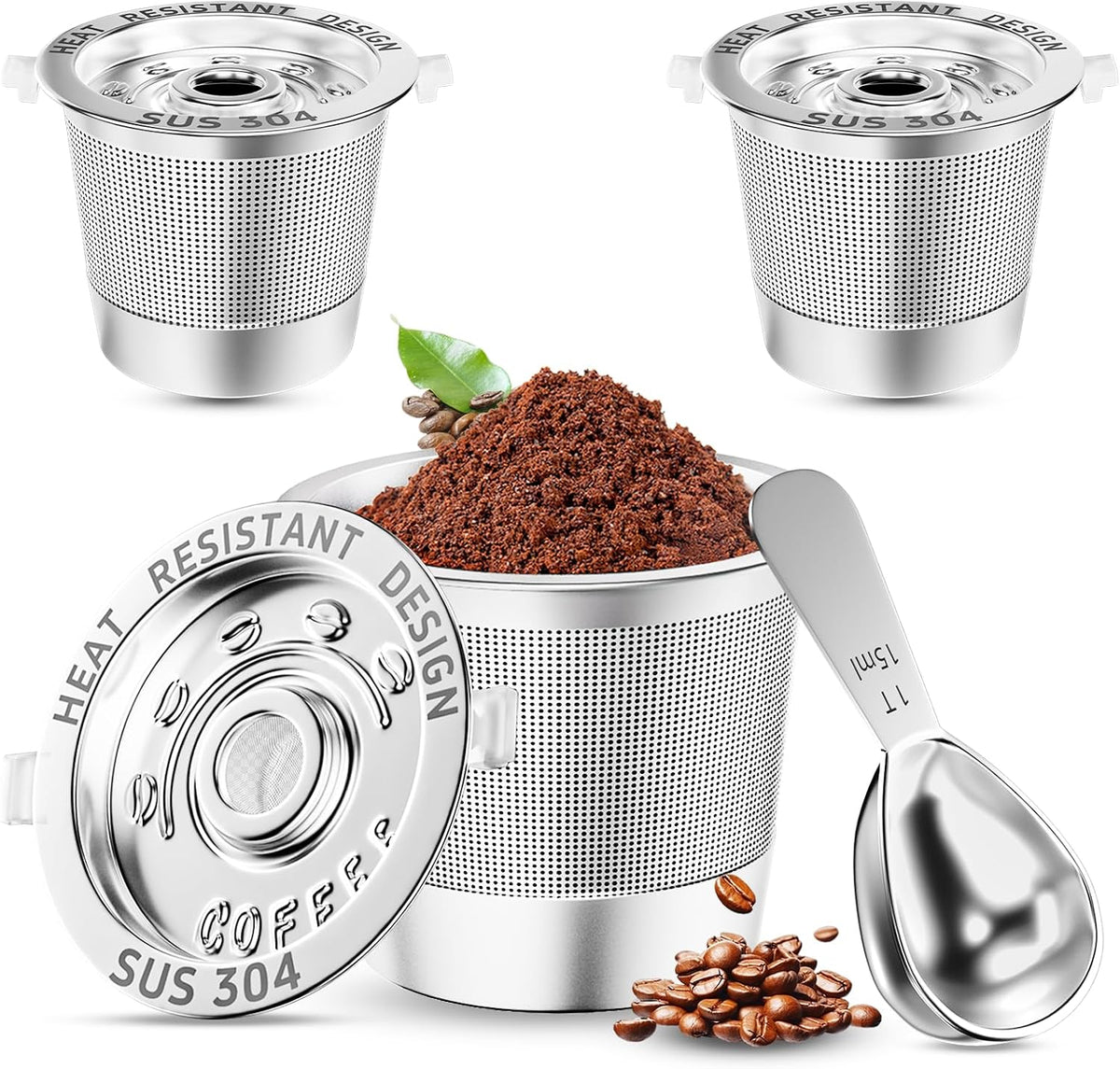 Reusable K Cup for Keurig 1.0, 2 Pack, NO BPA