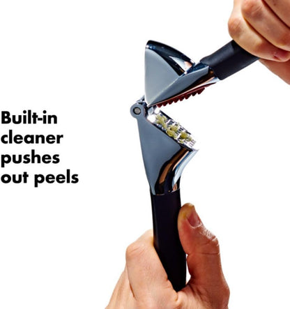 Good Grips Heavy Duty Garlic Press, Die-Cast Zinc, Black