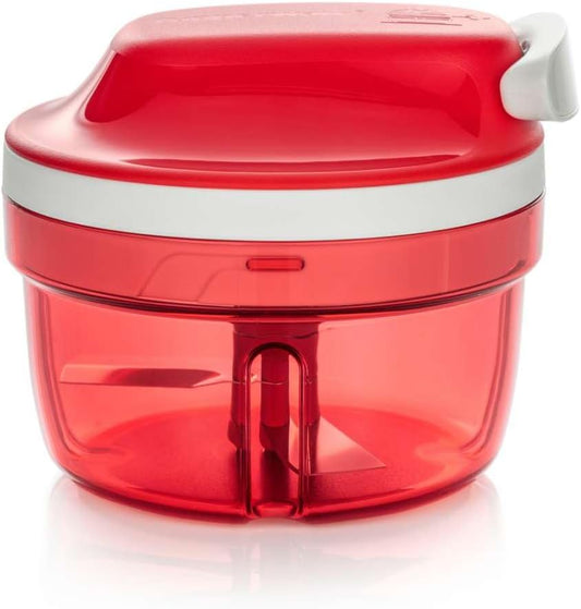 Power Chopper Mini - Manual Food Processor - 300ml Capacity - No Electricity Needed - Ideal for Chopping Herbs, Nuts, Garlic, Vegetables - Food Preparation Accessory & Kitchen Gadget