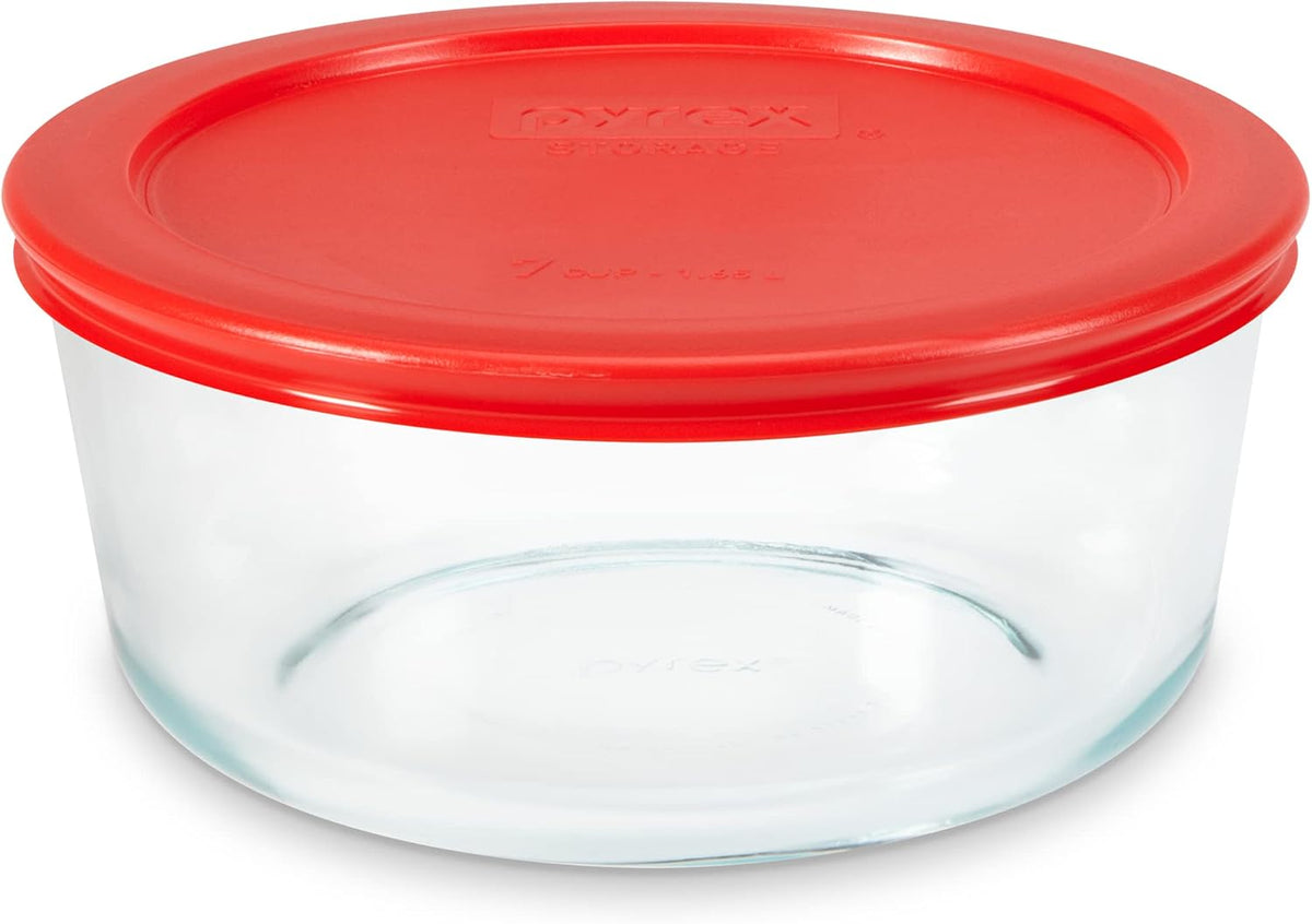 Simply Store 11 Cup Glass Food Storage Container, BPA-Free Lid